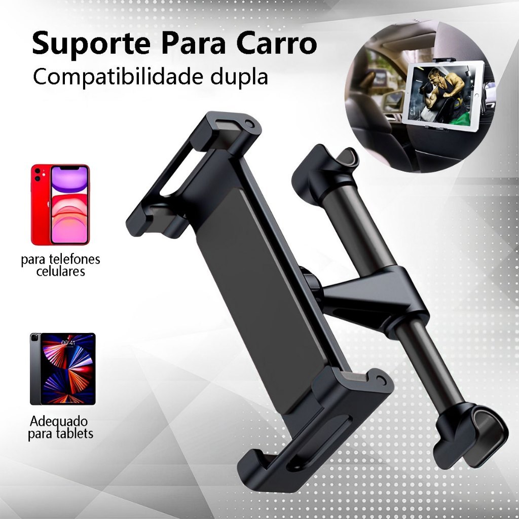 Suporte Veicular Para Celular Para Banco Traseiro Suporte Celular Suporte Para Tablet