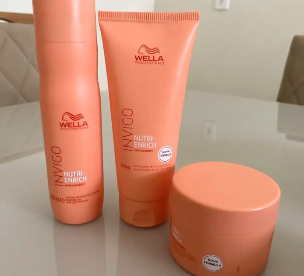 Kit Wella Professionals Invigo Nutri-enrich Trio Pequeno