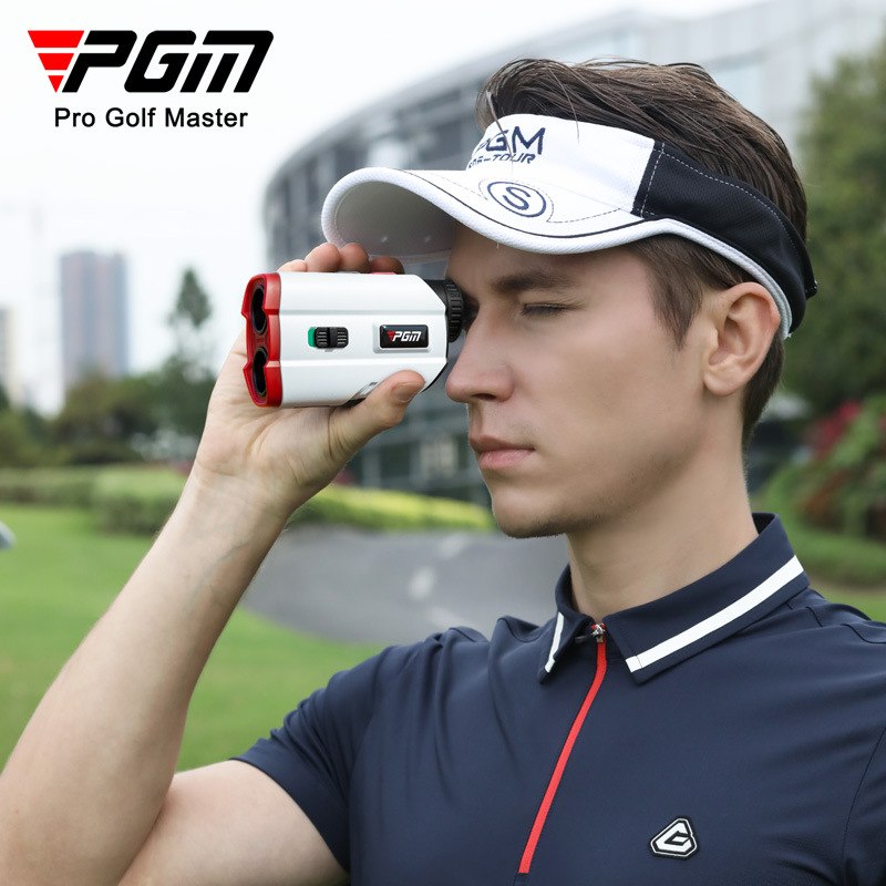 Novo Telescópio Medidor de Distância para Golfe PGM Recarregável, Caddie Eletrônico de 600 Jardas para Medição Precisa de Distância em Campos de Golfe ao Ar Livre
