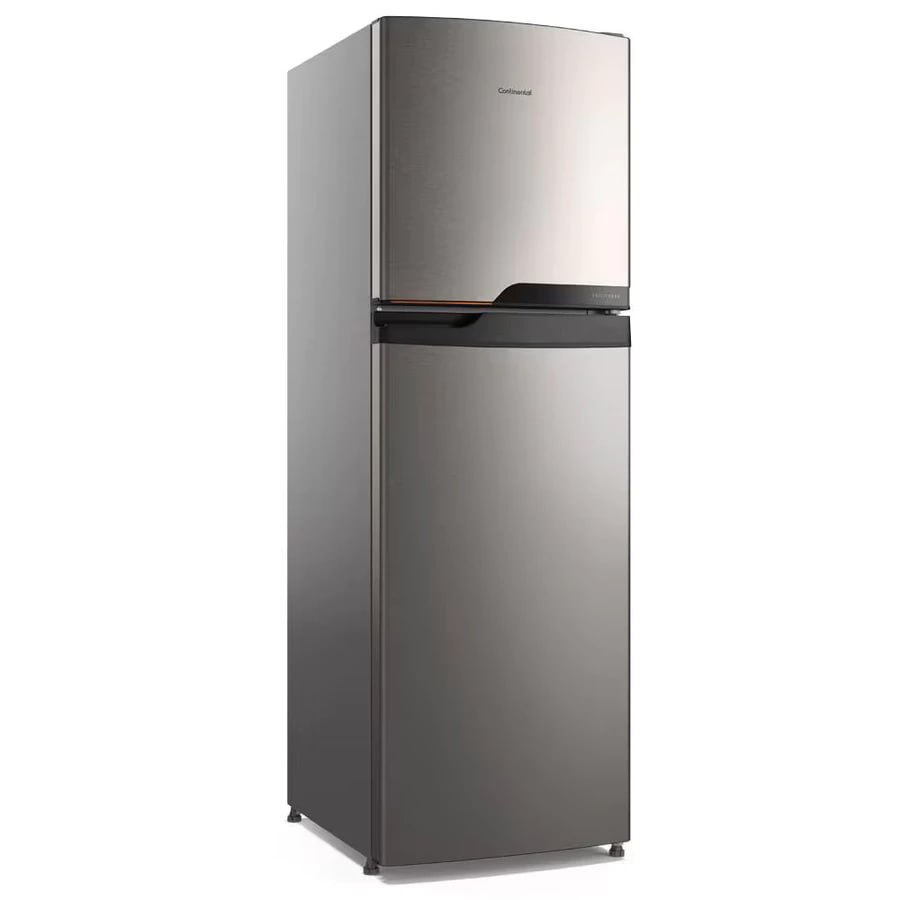 Geladeira TC45S Frost Free Duplex 400L Inox Look Econômica Controle Eletrônico Continental